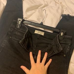 Free people regular length skinny jeans